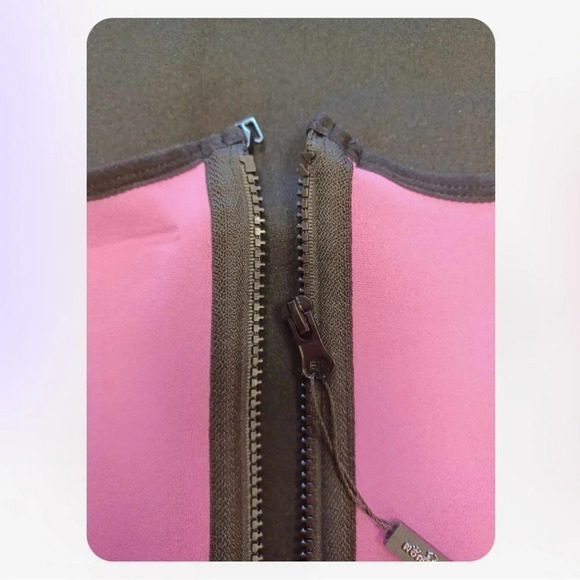 Hebezn Sauna T Shirts Sweat Suit Body Shaper Workout Pink Purple Size 3XL - Picture 10 of 12